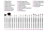 BH Cosmetics 36 pc Ultimate Brush Set