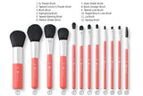 BH Cosmetics 12 pc Wild Brush Set