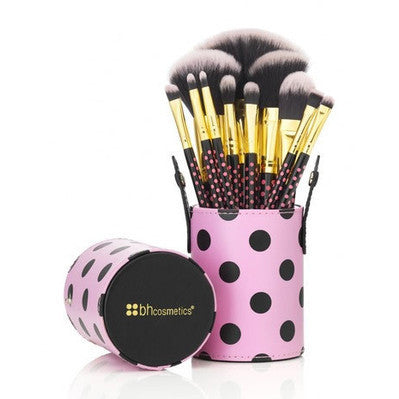 BH Cosmetics 11 pc Pink-A-Dot Brush Set